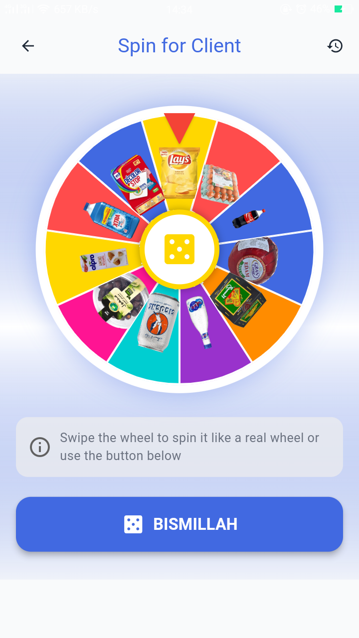 WinSpin Mobile – Reward Result